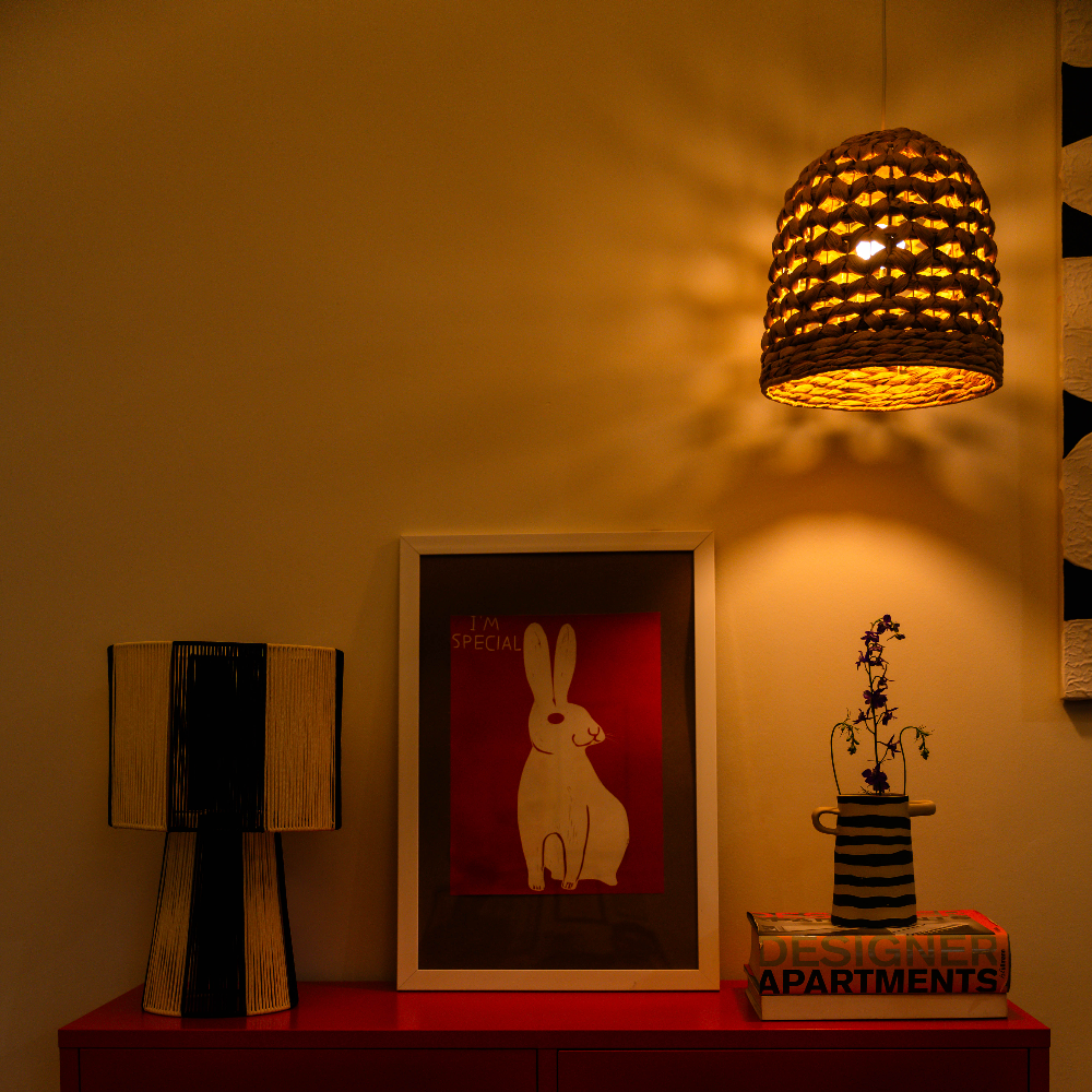 BLOOM WATER HYACINTH PENDANT